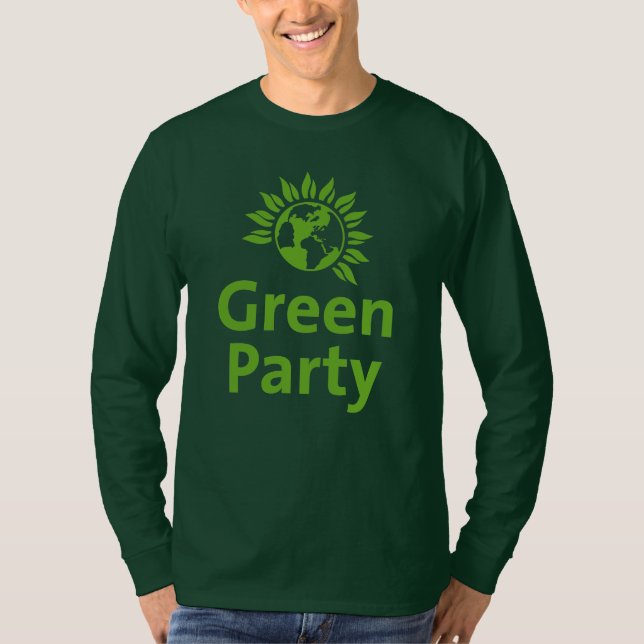Green Party Extinction Rebellion Movement T-Shirt (Front)