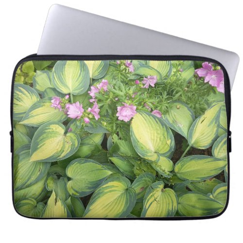 Green Passion Flower Botanical Laptop Sleeve | Tro