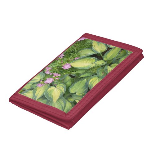 Green Passion Flower Botanical Wallet | Tropical