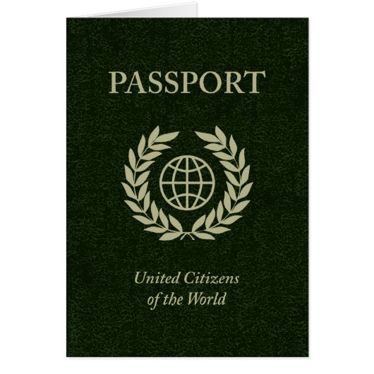 green passport (Front)