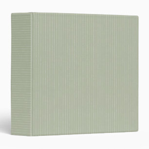 Green pastel. 3 ring binder