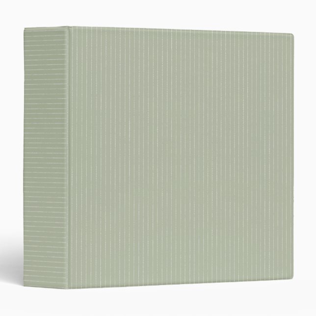 Green pastel.  3 ring binder (Front/Spine)