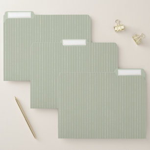 Green pastel. file folder