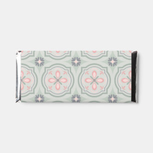 Green Pastel Floral Tiles Hershey Bar Favors