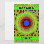 Green Pasture Have a Nice Day Dont Worry Be Happy. (Front/Back)