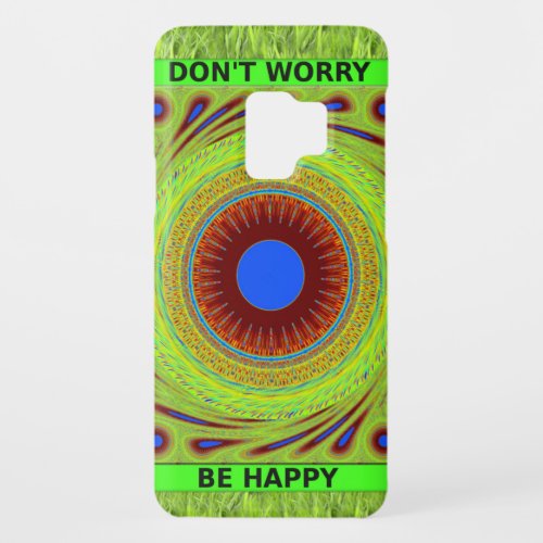 Green Pasture Have a Nice Day Dont Worry Be Happy Case_Mate Samsung Galaxy S9 Case