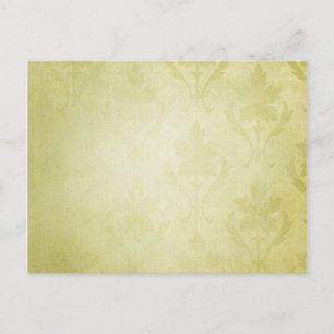 Green Pattern BAckground Postcard
