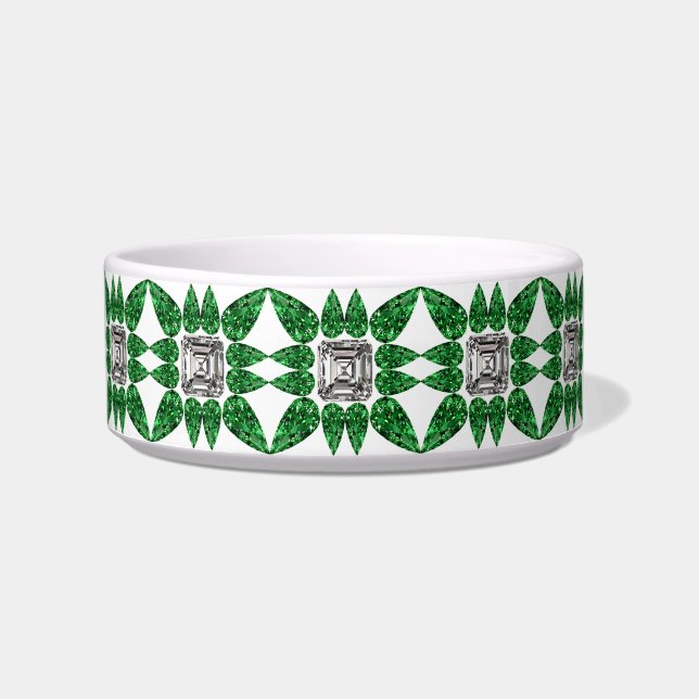 Green Pattern Bowl (Front)