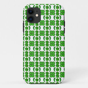 Green Pattern iPhone 11 Case