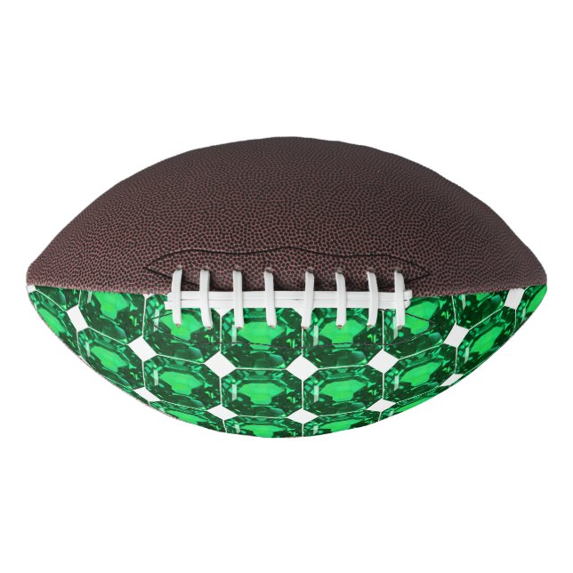 Green Pattern Emerald Football (Front)