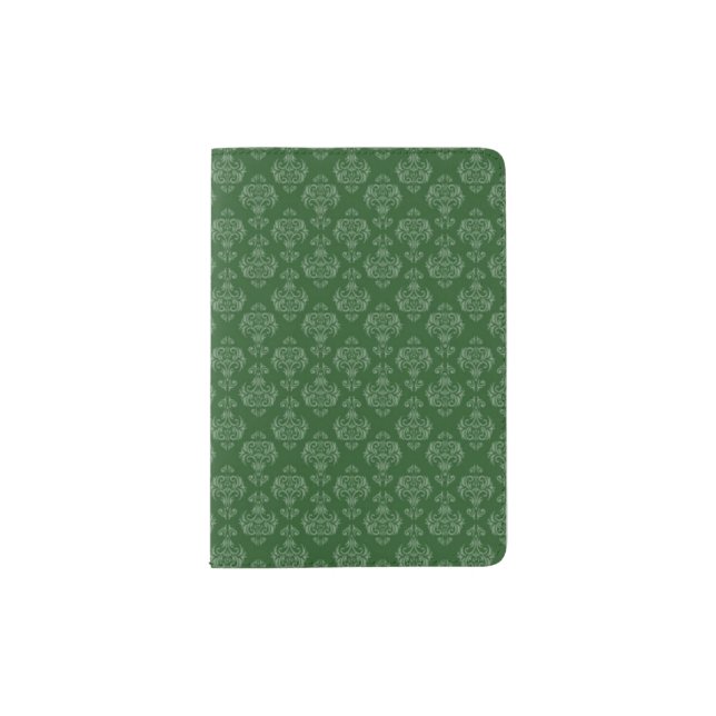 Green Pattern Passport Holder (Front)
