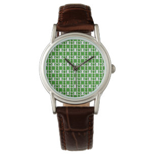 Green Pattern Watch
