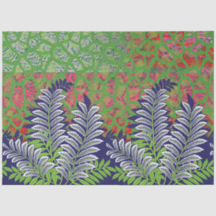 Green & Patterned Tissue Paper Unique Designs