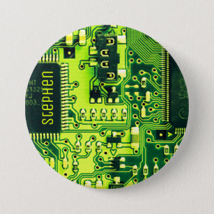 Green PCB board, electronic parts printed circuit Button
