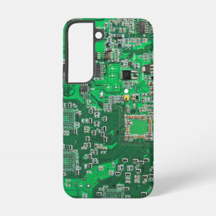 Green PCB Circuit Board Design for IT Pros Samsung Galaxy S22 Case