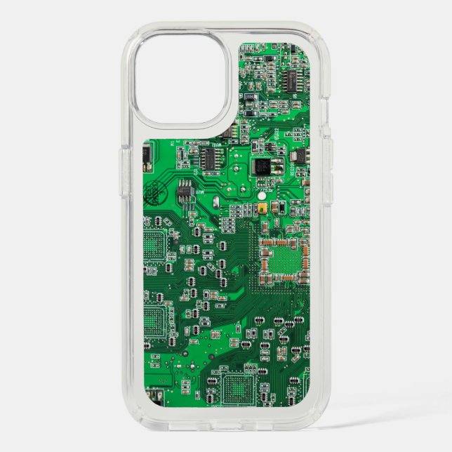 Green PCB Circuit Board Design for IT Pros Speck iPhone Case (Front)
