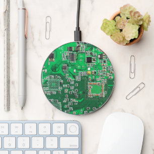 Green PCB Circuit Board Design for IT Pros Wireless Charger