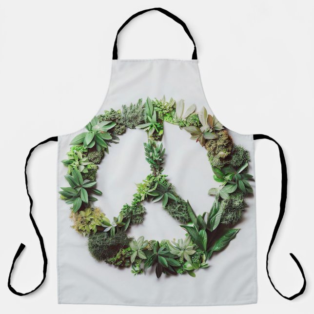 Green Peace Apron (Front)
