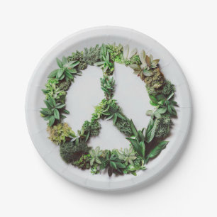 Green Peace Paper Plates