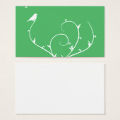 Green Peace Profile Card (Front & Back)