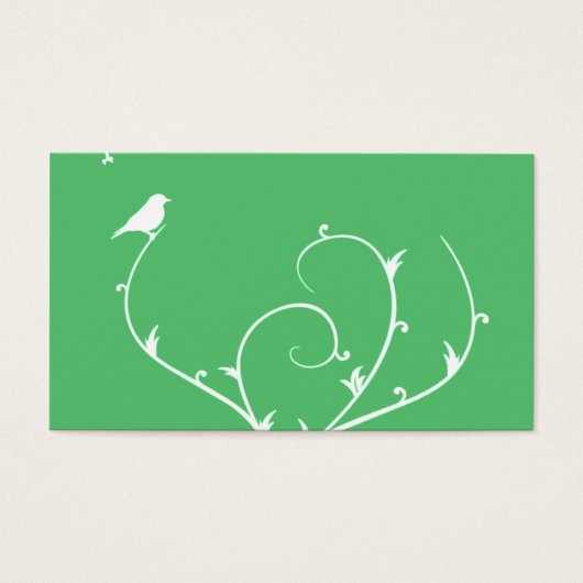 Green Peace Profile Card (Front)