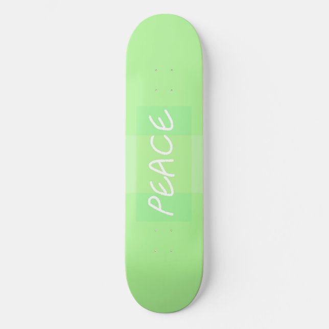 Green Peace Skateboard (Front)