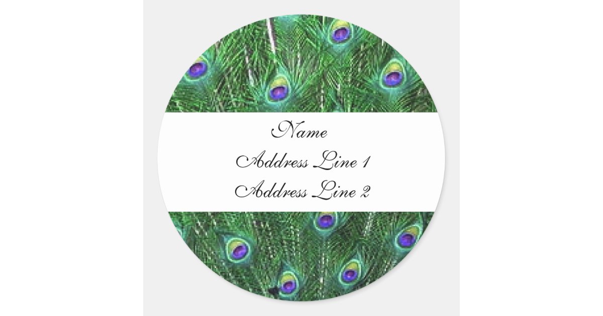 Green Eucalyptus Botanical Wedding Envelope Seals