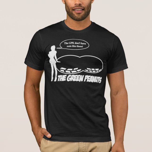 GREEN PEANUTS T dave T-Shirt (Front)