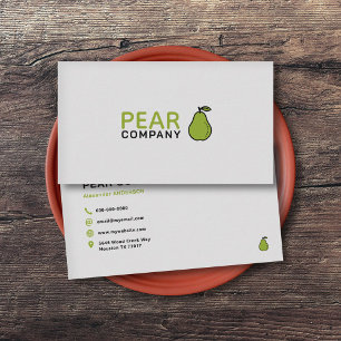 Green Pear Business Card