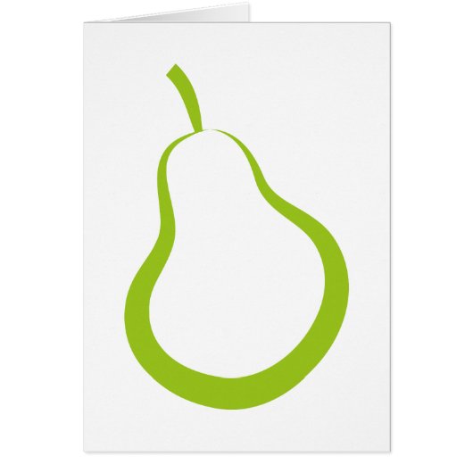 Green Pear Cards (Front)
