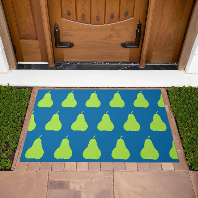 Green Pear Doormat (Outdoor)