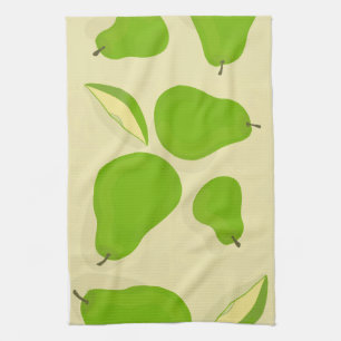 Green Pear Kitchen Towel