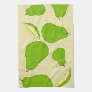 Green Pear Kitchen Towel