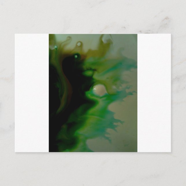 Green Pearl Postcard (Front)