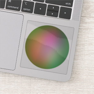Green pearl sticker