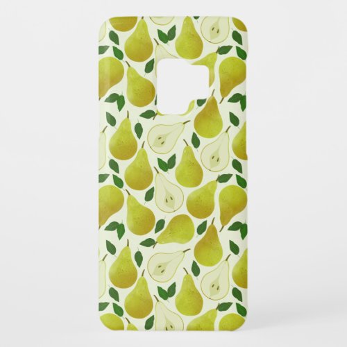 Green Pears Pattern Case_Mate Samsung Galaxy S9 Case