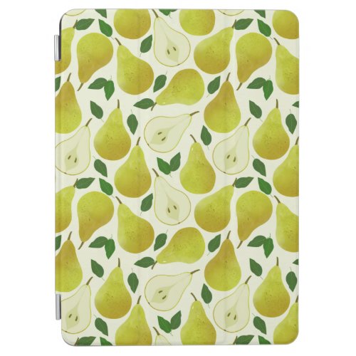Green Pears Pattern iPad Air Cover