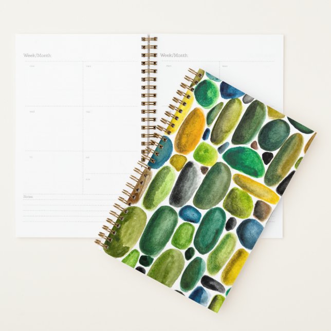 Green Pebbles Planner (Display)