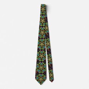 Green Pentagon Neck Tie