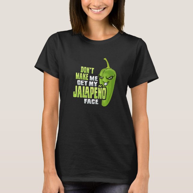 green pepper Design for a Chili   1 T-Shirt (Front)