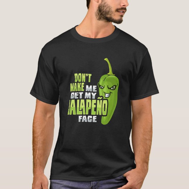 green pepper Design for a Chili   T-Shirt (Front)