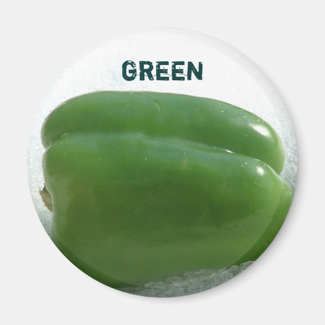 Green pepper magnet (Front)