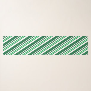 Green Peppermint Stripe Scarf