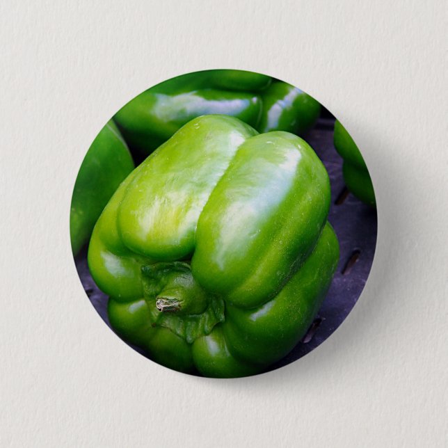 Green Peppers Button (Front)