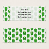 Green Peppers Pattern. (Front & Back)