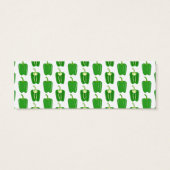 Green Peppers Pattern. (Back)