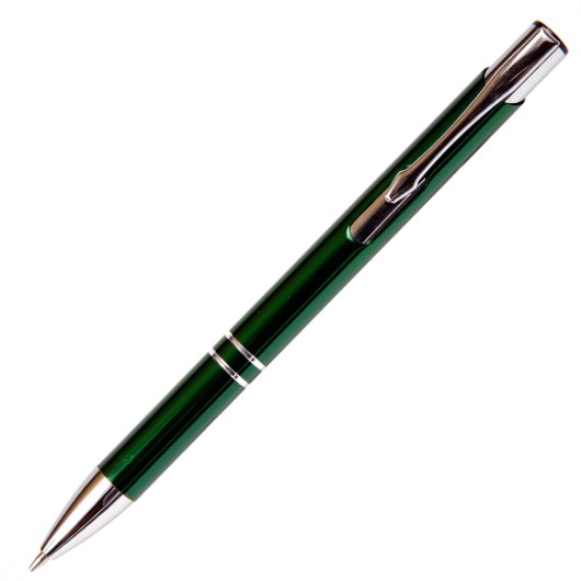 Green Personalized Aluminum Promotional 7mm Pencil (3/4)