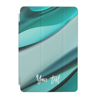 Green Personalized Name iPad Mini Cover