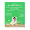 Green Pet Sitter Promotional Flyer