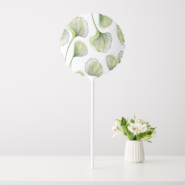 Green petals balloon (In SItu)